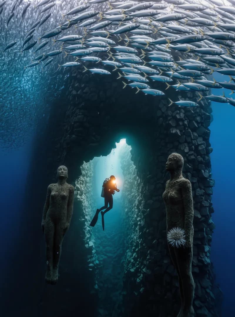 La vida bajo las olas